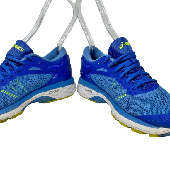 ASICS Gel Kayano 24 Blue Running Shoes Size 7.5 - Picture 6 of 11
